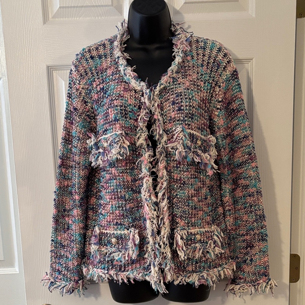 NWOT Stunning Multicolor Cardigan!